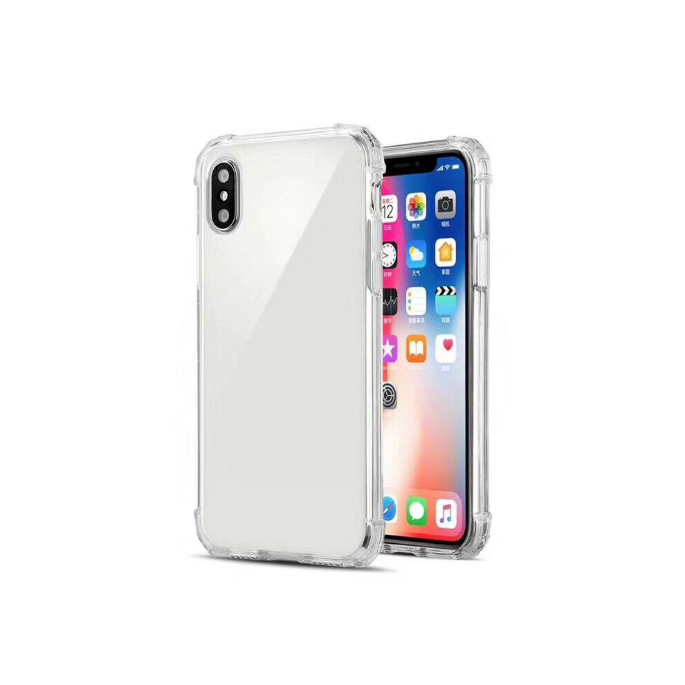 (Transparent, Iphone11 Pro Max(6.5)) For Iphone 11/11 Pro/11 Pro Max Shockproof Transparent Silicone Case Cover 320997867784