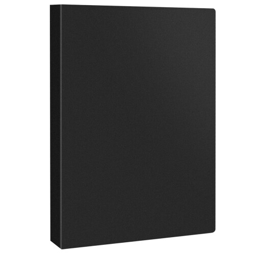 JEFURE A4 Display Folder with Plastic Sleeves, Display Book Folders with 40 Pockets, Presentation Folder, Project Folders for Storing Document and
