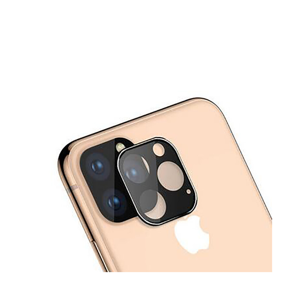 (, Iphone 11) 2Pcs Rear Back Camera Lens Glass Ring Protector Cover For Iphone 11 Pro Max Black 320997866589