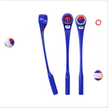 (American Blue) Pet Toys Cat Dog Throwing Cue Stick Outdoor Interactive Dog Walking Toy Throwing Ball Artifact Juguetes Para Perro Jouet Chien