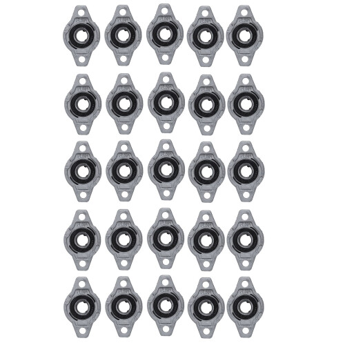 20X FL001 Alliage de Zinc 12mm Roulement A