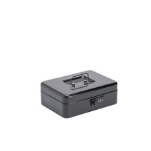 Sterling CB03CBK 10" Combination Lock Cash Box - Black