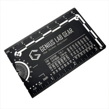 The Pocket Engineer - Wallet Engineering Ruler Scale and Unit Conversion Reference 3 inch