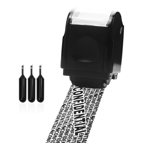 Privacy ID Address Blocker Stamp, Identity Theft Protection Roll Stamp, Privacy Security Theft Roller Stamp Personal Data Security Data Defender