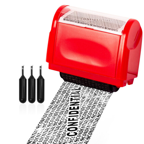 Privacy ID Address Blocker Stamp, Identity Theft Protection Roll Stamp, Privacy Security Theft Roller Stamp Personal Data Security Data Defender