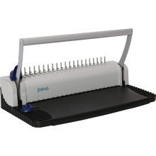 PAVO Smartmaster 2 Binding Machine Kit Includes 25x Covers and Combs - Silver/Black