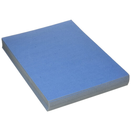 Fellowes Fellowes Value A4 Leatherboard Covers - Blue (Pack of 100) 6501101