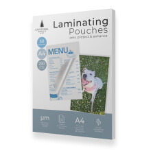Cathedral Products Pack of 50 A4 Gloss Laminating Pouches 250 Micron