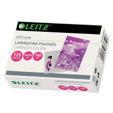 Leitz iLAM 60 x 90 mm 125 Micron Business Card Laminating Pouch (Pack of 100)