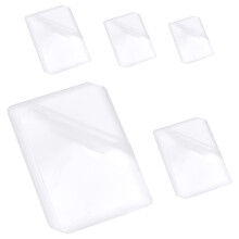 NBEADS 150 Pcs Thermal Laminating Pouches, 100 Microns Clear Laminating Pouch 5 Sizes Film Photo Protecting Sheets Hot Laminate Pouches Sheets for