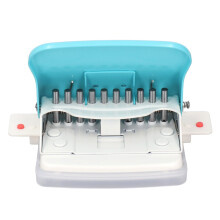 Binding Machine, 10-Hole, Paper Binder Machine, Handheld Portable Spiral Binder, A4 A5 A6 A7 Coil Book Round Hole Puncher, Comb Binding Machine,