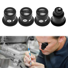 Jewellery Magnifying Glass,4PCS Jewelers Loupe,Professional Jewellers Magnifying Glass 5X 10X 15X 20X,Jewelers Magnifying Glass,Watch Jewelry Diamond