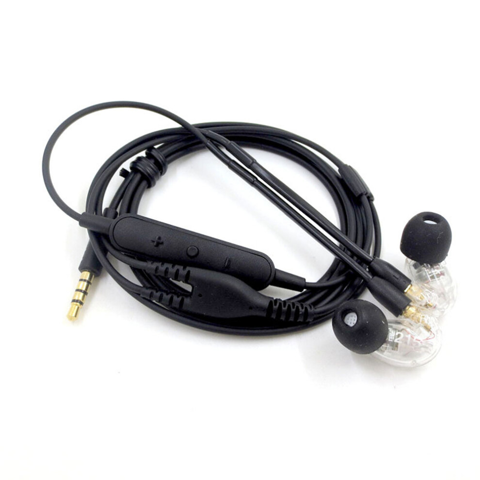 3.5Mm Replacement Earphone Audio Cable With Remote For Shure Se215 Se535 Mmcx Headphone 110691417343