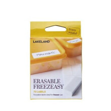 70 Lakeland Erasable Freezeasy Labels ? Assorted Sizes Freezer Microwave & Dishwasher Safe