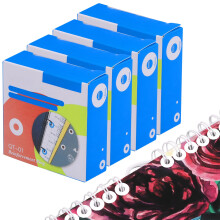JIANTA Paper Hole Reinforcement Ring Labels Stickers, 1000 Pack Extra Strong Self Adhesive Vinyl Reinforcement Ring, Waterproof Hole Page Reinforcers