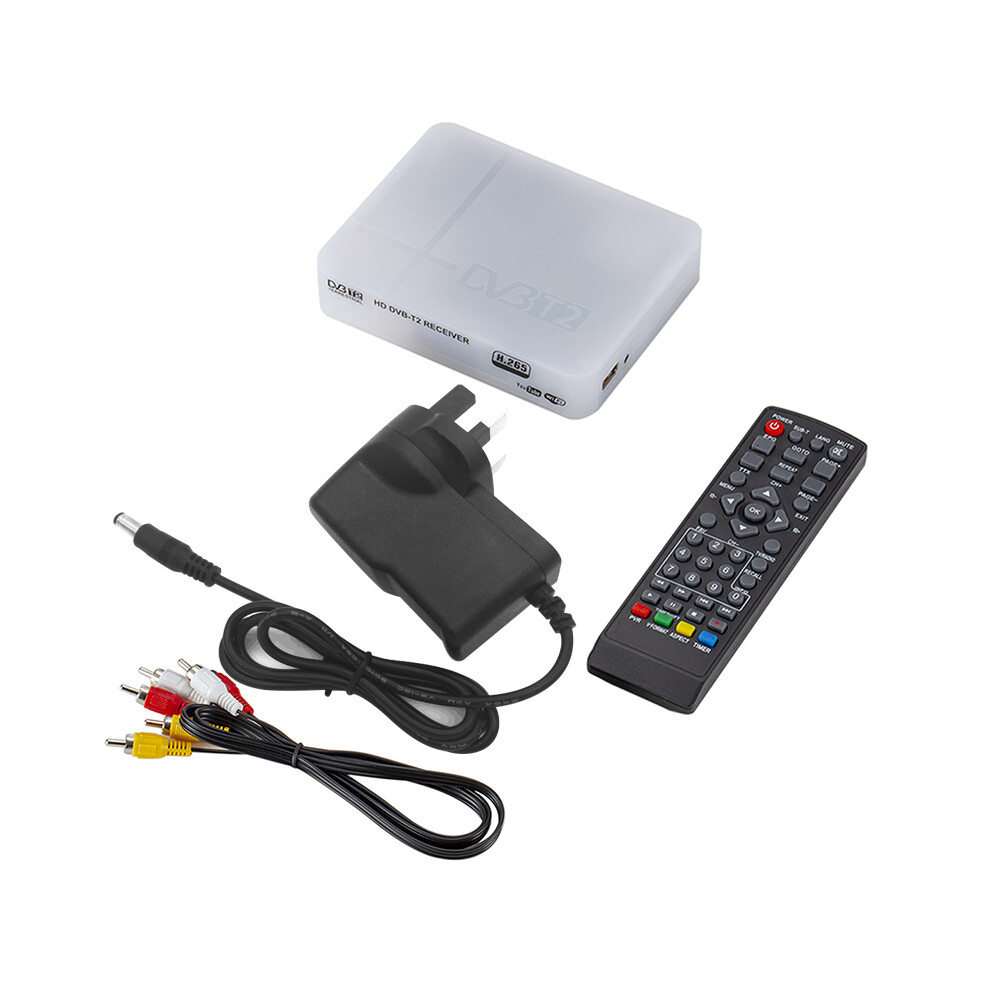(Uk) K2 Tv Box Receiver Mpeg4 H.264/H.265 Dvb-T2 Digital Terrestrial Receiver 110691423610