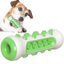 (green) Pet Dog Chew Toys Toothbrush Molar Tooth Cleaning Brushing Stick Dental Care