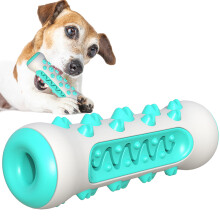 (blue) Pet Dog Chew Toys Toothbrush Molar Tooth Cleaning Brushing Stick Dental Care