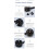 Motor Brushless e-POWER 3110-900KV de Alto Torque para Drones de Corrida FPV Multi Rotor de 10 Polegadas 7