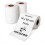 Phomemo 3 Rolls M110 Label, 1.97"x3.15" (50x80mm), 300 Labels, White Rectangular Thermal Labels for Phomemo Printers 1