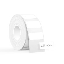 SUPVAN T50M Series Label Maker Tape, 20mm ? 10mm 500 Labels/Roll Genuine Laminated Thermal Label Tape Refill, Waterproof Oilproof Highly Adhesive Auto