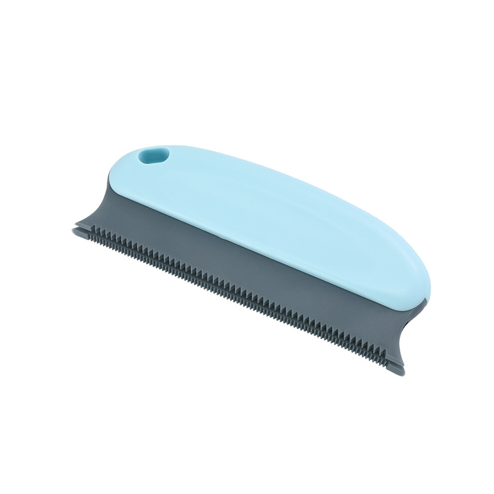 Blue (Light ) Reusable Pet Dog Cat Hair Remover Sofa Carpet Clothes Bed Lint Cleaning Brush