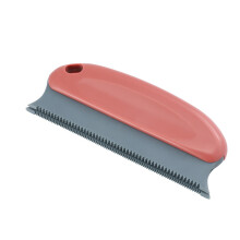 (Orange) Reusable Pet Dog Cat Hair Remover Sofa Carpet Clothes Bed Lint Cleaning Brush