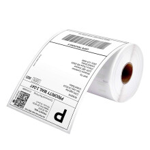 MUNBYN 4"x6" Direct Thermal Shipping Label Compatible with DYMO LabelWriter 4XL 1744907,1755120, Perforated Postage Paper for MUNBYN, DYMO, Rollo,