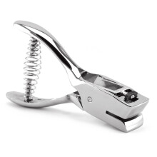 SAMYO Hand Held Id Card Slot Hole Metal Puncher Plier Tool For Id Card Badge Pvc Photo Tag