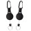 KUUQA Heavy Duty Retractable Keychain, Black, Taille unique, Chain 1