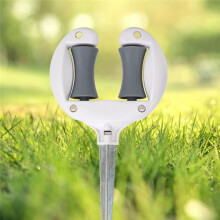 Garden Hose Guide Nail Top Roller Soft Water Pipe Positioning Pointed Lawn Hose Guide Spike Holder