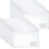 Plastic Wallets Folders - 38 Pcs A4 Clear Plastic Popper Wallet Document Folder with Button Closure - AVARTEK 1