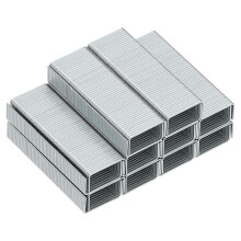 M&G NO.10 Staples for Stapler, 5000pcs(1000pcs Per Box) Mini Staples for Stapler #10 Smooth Stapling for Home Office Supplies, Silver