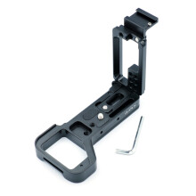 (With Hot Shoe) Anti-drop Quick Release L Bracket Retractable for Sony A7RIV A7R4 ILCE-7RM4
