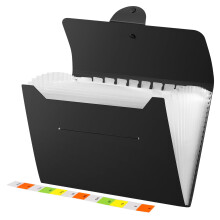Diboniur File Organiser A4 Folder, 13 Pockets Document Organiser, Accordion File Organiser, Folders for Paperwork A4 for School, Office, and Home
