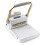 Universal Cinch Premium Binding Machine, 20 Binding Variations, White and Gold, with Wire Sizing Guide and Centering Ruler 1
