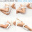 Knee Pillow for Side Sleepers, Memory Foam Leg Pillow for Side Sleeping, Between Legs Pillow for Relief Sciatica 3