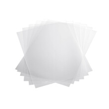 Durable Polypropylene Report Covers - Crystal Clear To Allow Easy Reading - 100% Recyclable & Eco Friendly - Pack of 50 Report Covers