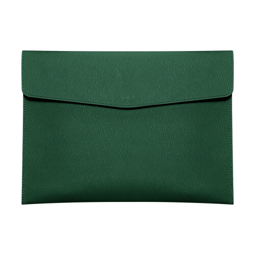 Skyzone A4 Document Folder Wallet, PU Leather Travel Document Holder Organizer, Waterproof File Folder with Snap Closure, Multifunctional File