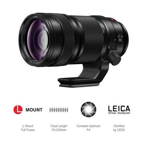 Panasonic PANASONIC Objectif Lumix S Pro 70-200mm f/4 O.I.S 1