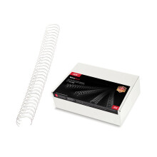 GBC WireBind Binding Wires, 6 mm, 55 Sheet Capacity, A4, White, Pack of 100, RG810470