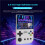 F35V 3,5 Inch Retro Gameconsole met Open Source Linux-Systeem, 64 GB Ondersteuning, Meer Dan 30 Emulators, PSP-Gameconsole, Retro Arcade, Wit 7