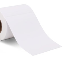 200 Large Self Adhesive Address Labels Sticky Labels On Roll, 90 x 120mm