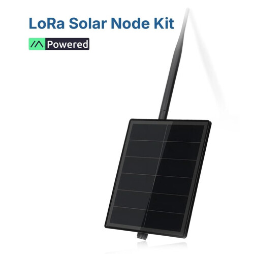 Solar-Powered Dev-Board Kit Waterproof Enclosure for Meshtastic/MeshCore with Mesh Node T114 Without Battery 915Mhz