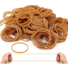 Lonely High Heels Elastic Bands 450Pcs Rubber Bands 60mm*3mm Heavy Duty 450g Natural Rubber Dark Yellow