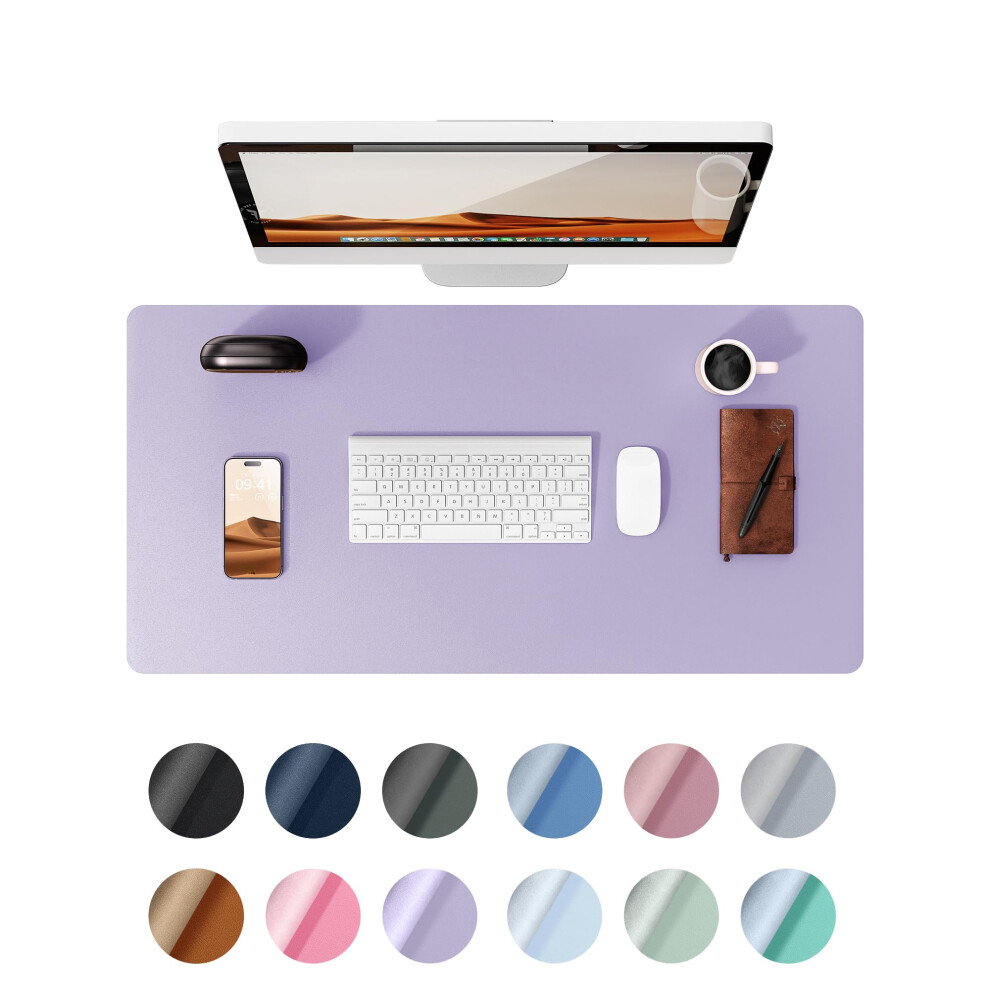 Photos - Mouse Pad YSAGi Leather Desk Mat, Large Mouse Mat, Non-Slip Desk Pad, Waterproof Leather Table Protector Writing Pad for Office and Ho