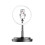 (black) Mobile Phone Live Video Fill Light LED Ring-Shaped Lamp With Bracket Foldable 1