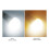 3X 85-265V E27 PIR Motion Sensor Lamp 12W Bulb with Motion Sensor Infrared Motion Detector Security Light White Light 7