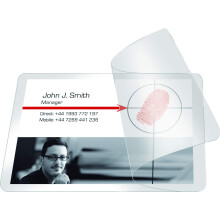 Pelltech 66 x 100mm Self Laminating Card (Pack of 100)