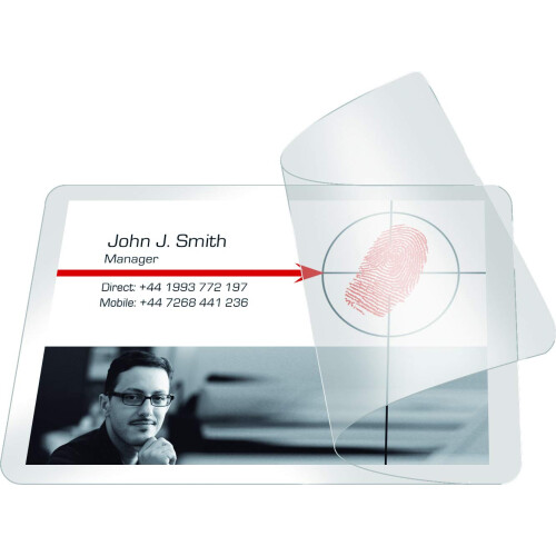 Pelltech 66 x 100mm Self Laminating Card (Pack of 100)